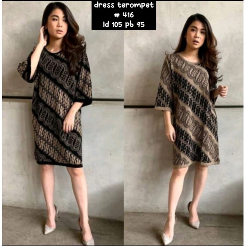 Dress Wanita - Dress Knit Reguler 416
