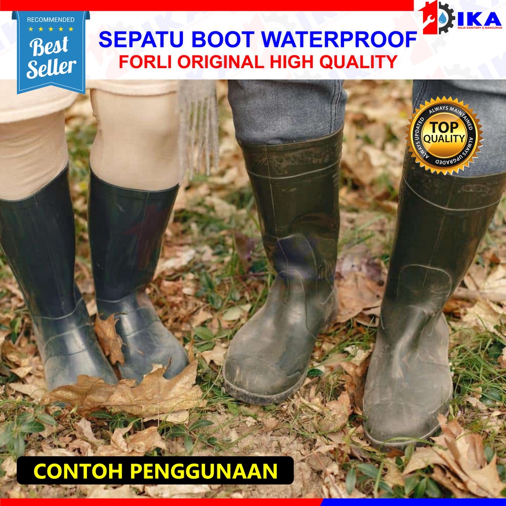 SEPATU BOLT FORLY / SEPATU BOT KARET TINGGI/ SEPATU BOT PROYEK / SEPATU AIR BANJIR