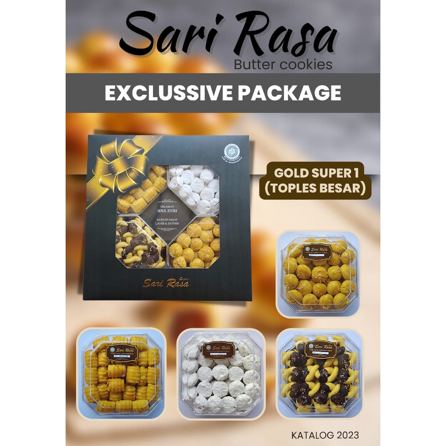 

Best Seller Sari Rasa Exclusive Package Super Paket Nastar Lebaran Premium Isi 4 Toples Besar PROMO Kue Nastar Super Nastar Premium Nastar Lebaran Nastar Keju Nastar Cokelat Kue Salju Kemasan Toples Besar Diskon Gratis Ongkir Bisa COD Terlaris Hot Item