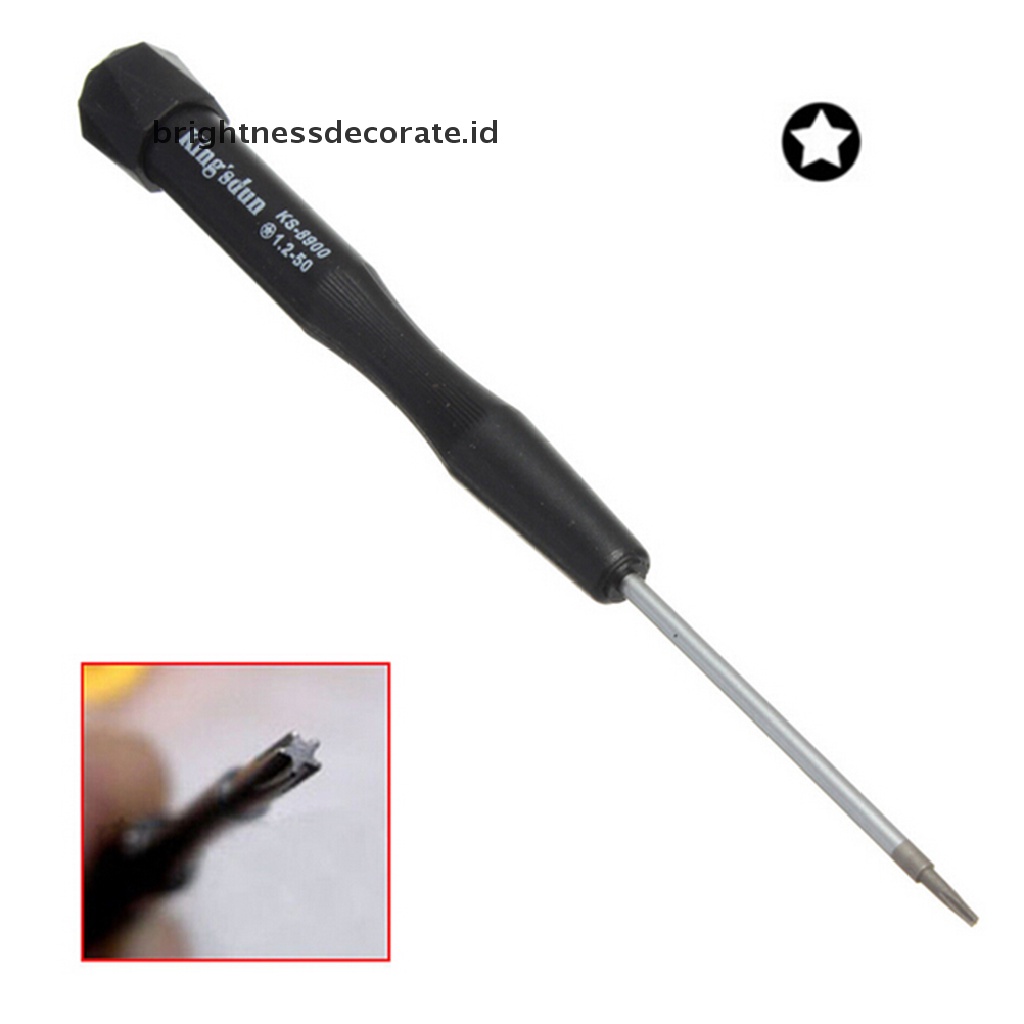 [Birth] 5star 5Point 1.2mm Macbook Air Pro Pentalobe Screwdriver Alat Pemeliharaan [ID]