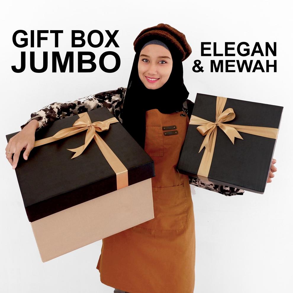

[COD] Gift Box Jumbo / Kotak Kado / jumbo 43x31cm / Packaging Hadiah / Hampers Box / Unik Goni Aestetic 46