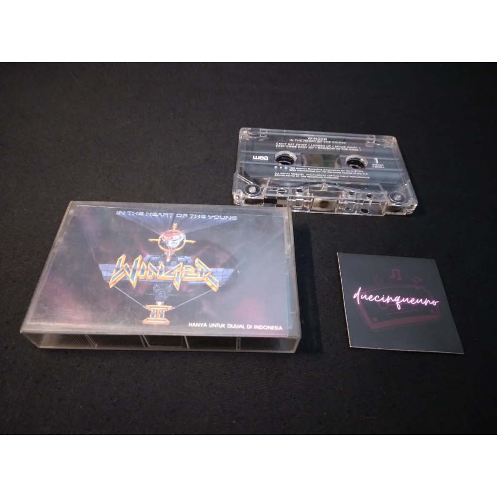 Winger - In The Heart of Young (kaset pita)