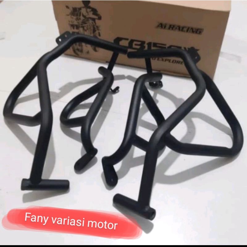 Tubular crashbar CB150X adventure TUBULAR CB150X CRASHBAR CB150X SERIES CB150XDUDUKAN LAMPU TEMBAK C