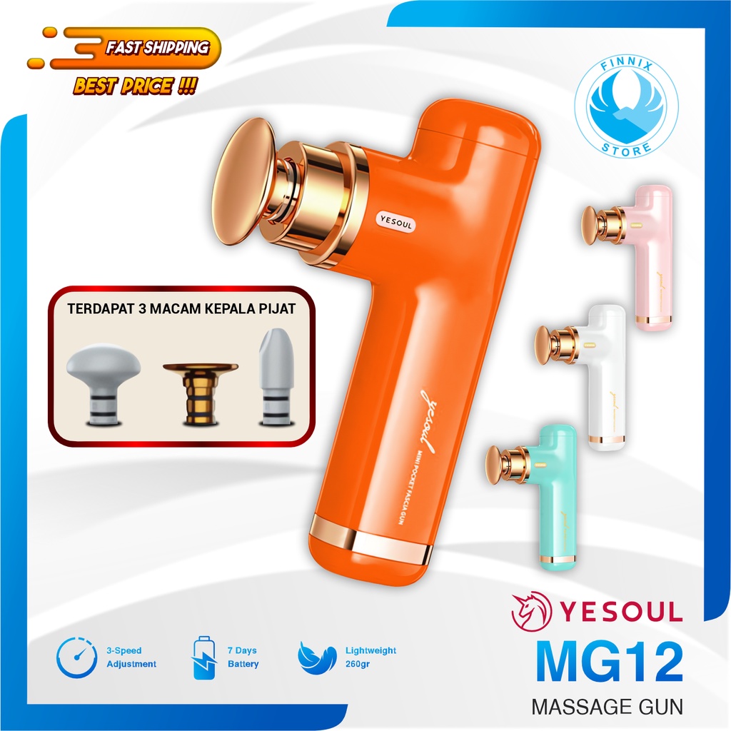 YESOUL Monica MG11 / MG12 Massage Gun Portable Massager Gun