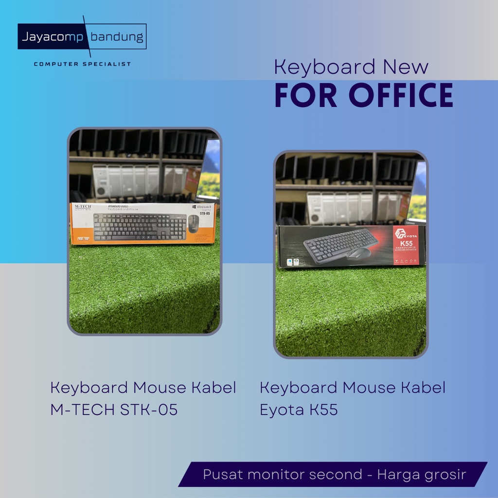 Mouse Keyboard Office Kabel - NEW