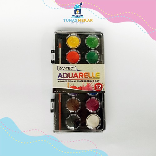 

V-Tec Aquarelle Cat Air Watercolour Cake 12