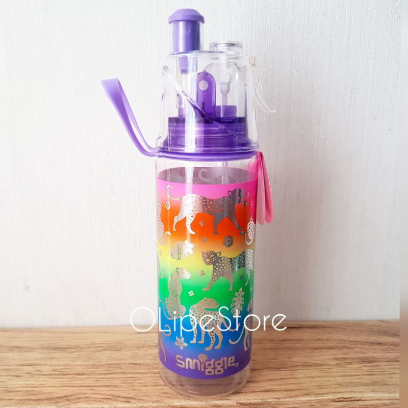 SMIGGLE - Ziggy Spritz Drink Bottle Bottle Botol Minum Smiggle (P)