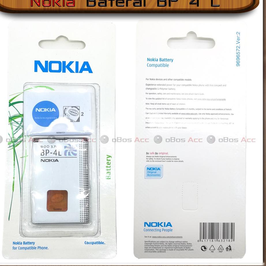 Super Aman  Nokia N97 E63 E71 BP4L BP-4L Original Batre Batrai HP