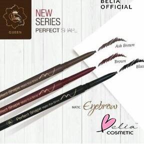 GROSIR_JAKARTA  ❤ BELIA ❤ Viva Pencil Matic Perfect Shape Queen Pensil Alis Black Brown Ash Brown Ey