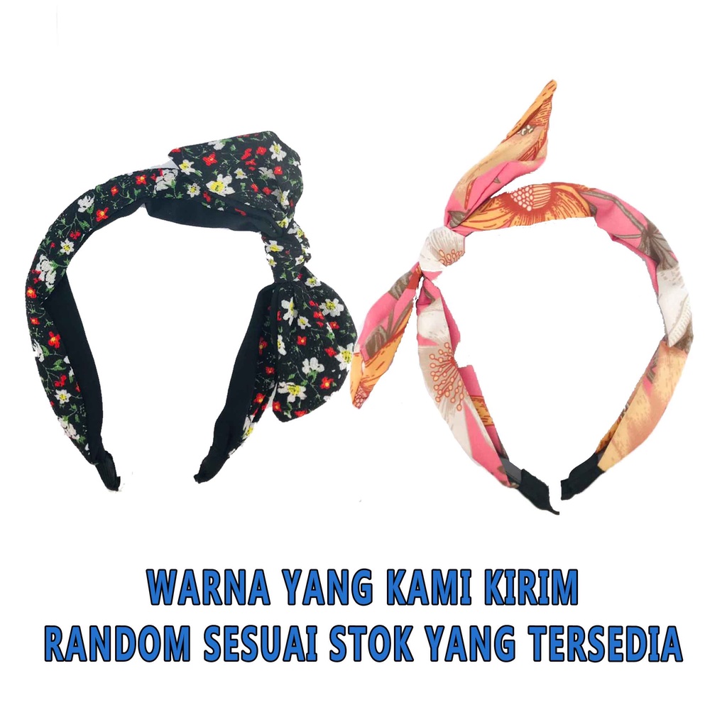 Bandana Wa* Bando Korean Style* Aneka Macam Bando* Aksesoris Wanita