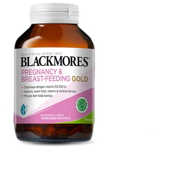Blackmores Pregnancy &amp; Breast Feeding Gold 60 Kapsul
