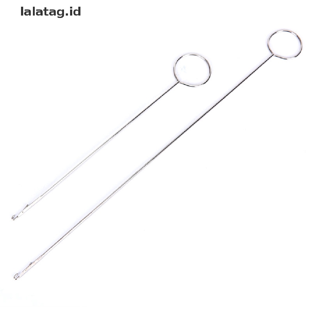 [lalatag] Stainless Steel Jahit Loop Turner Hook Bordir DIY Alat Kerja [ID]