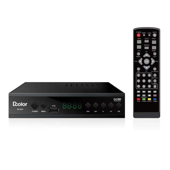 STB digital tv D'COLOR / SET TOP BOX WIFI YOUTUBE