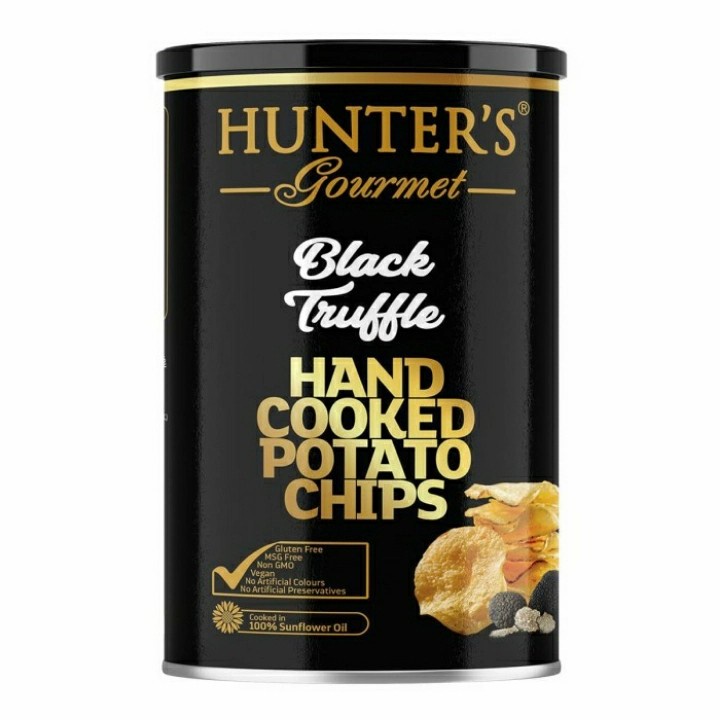 

HUNTER'S Gourmet Black Truffle Hand Cooked Potato Chips 150gr
