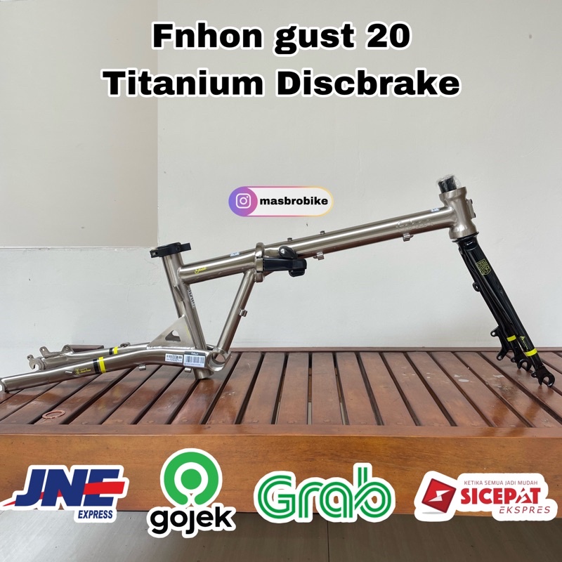 frame fnhon gust 20 discbrake new termurah