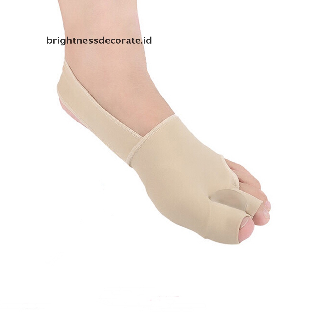 [Birth] 1pasang gel Korektor Pelurus Belat Dua Jari Kaki hallux valgus orthopedic foot [ID]