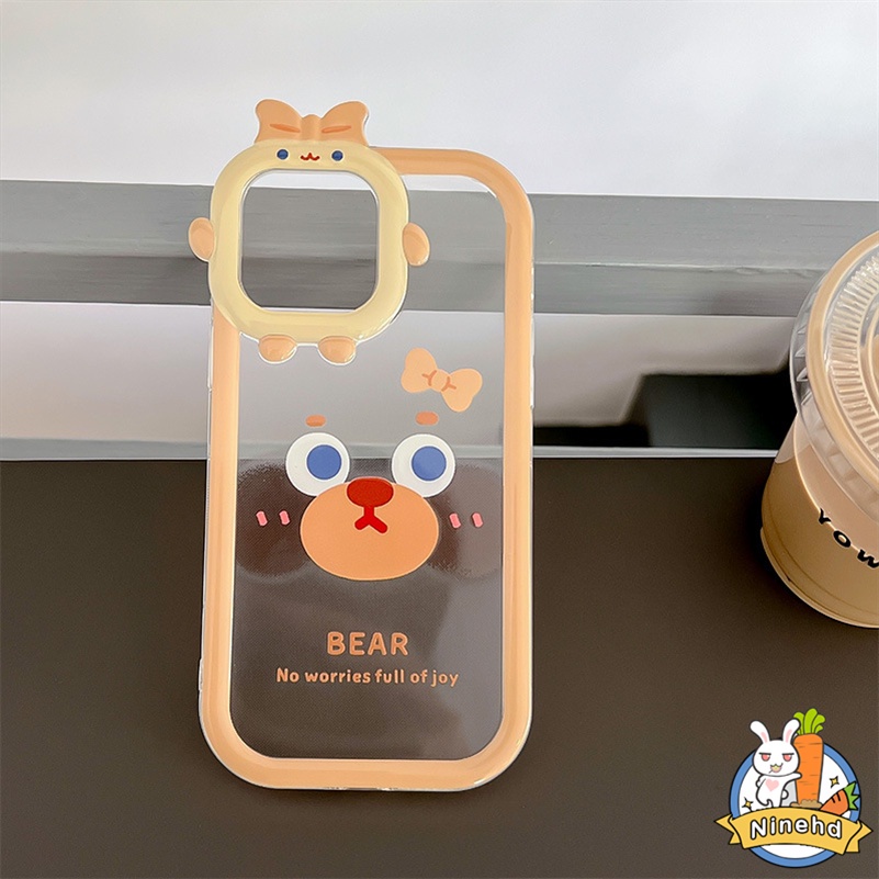 IPHONE Casing Kompatibel Untuk Iphone14 13 12 11 Pro Max X Xr Xs Max7 8 6 6s Plus Se2020 Kartun Monster Kecil Lensa Pelindung Ponsel Case Shockproof Silikon Soft Case Cover Pelindung