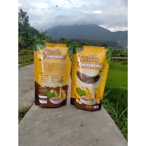 

keripik pisang coklat kekinian chefendra