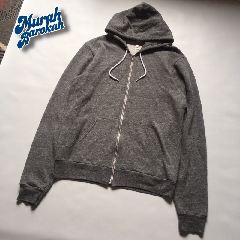 AMERICAN APPAREL ZIP HOODIE