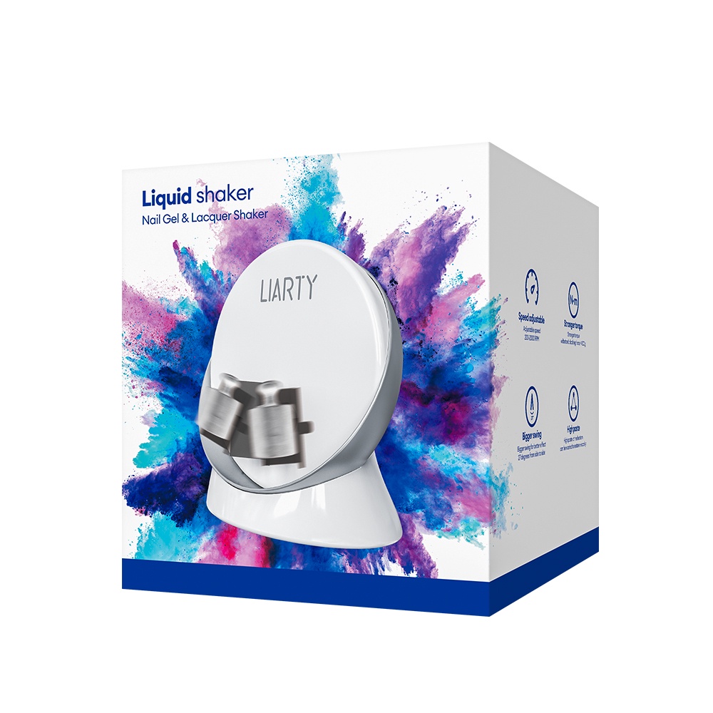 【1-3 Days Delivery】Foreverlily Nail Polish Shaker Nails Beauty Tools Mesin Pengocok Tinta Pigmen Gel Kuku Serbaguna Kecepatan Dapat Disesuaikan 200-2000 RPM