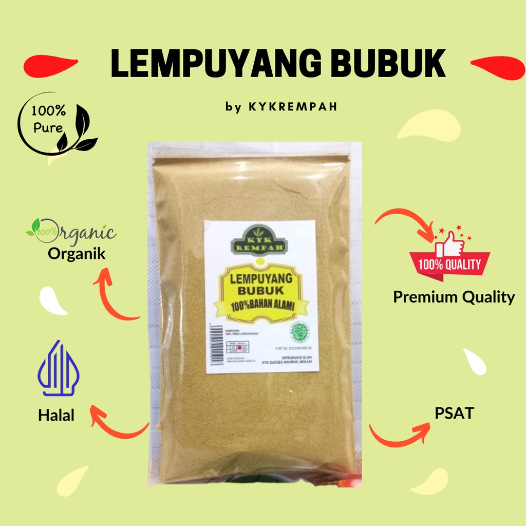 

Lempuyang Bubuk Murni [100 gram]