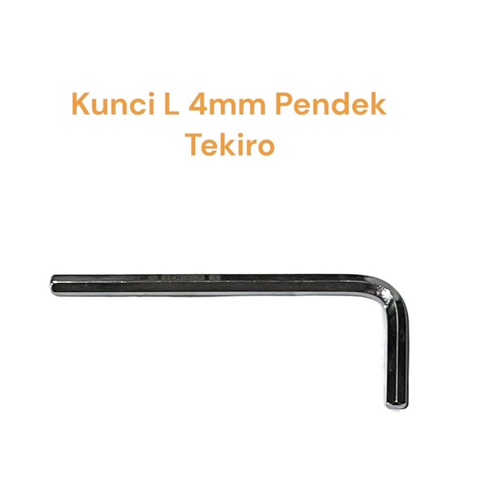 KUNCI L 4MM PENDEK TEKIRO