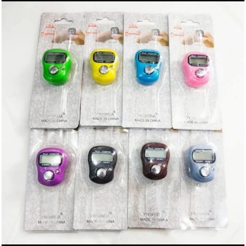 tasbih digital elektrik jari counter mini import murah