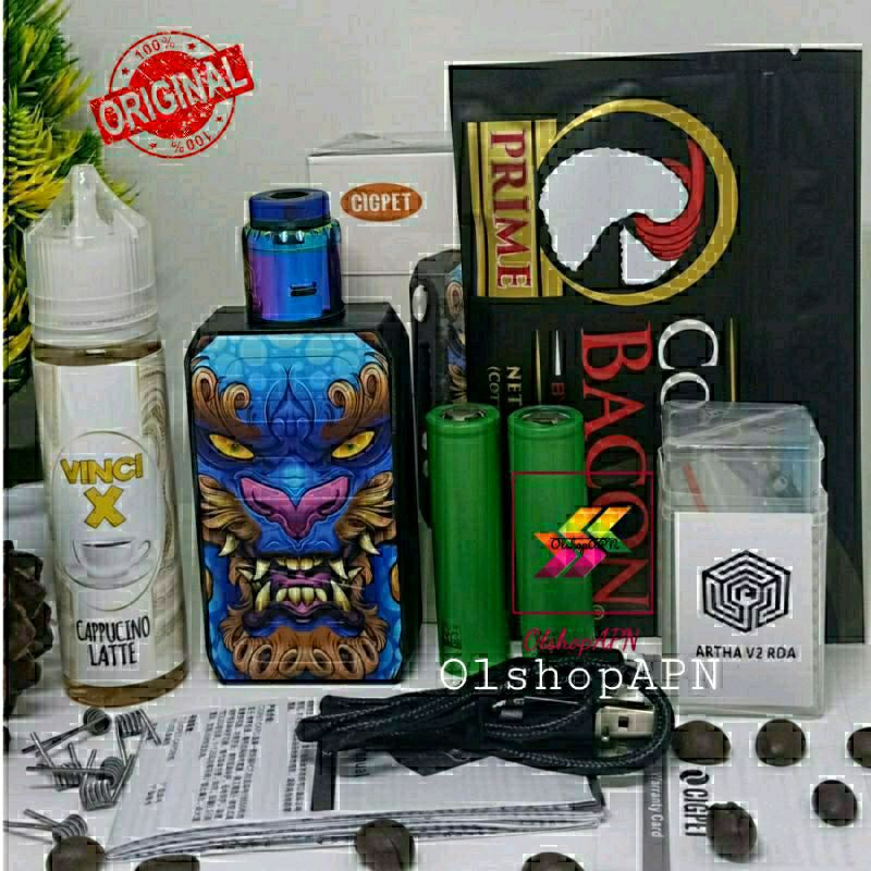 COD Suku cadang mobil suku cadang VAPOOR VAPEE IJOY CIGPET CAPO 126WAT 100%AUTHENTIC FULLSET