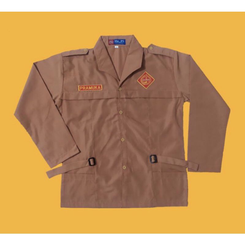 Baju Pramuka SD Lengan panjang