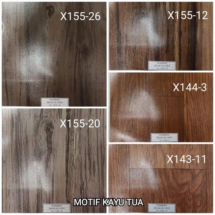 Lantai Karpet Vinyl Korea Lantai Plastik Motif Kayu - Pasir - Motif Marmer