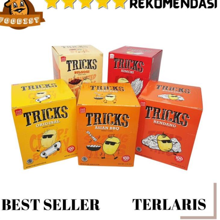 

Terbaru Tricks Biskuit Kentang Potato Baked Chips - Netto 10pcs x 20 gr