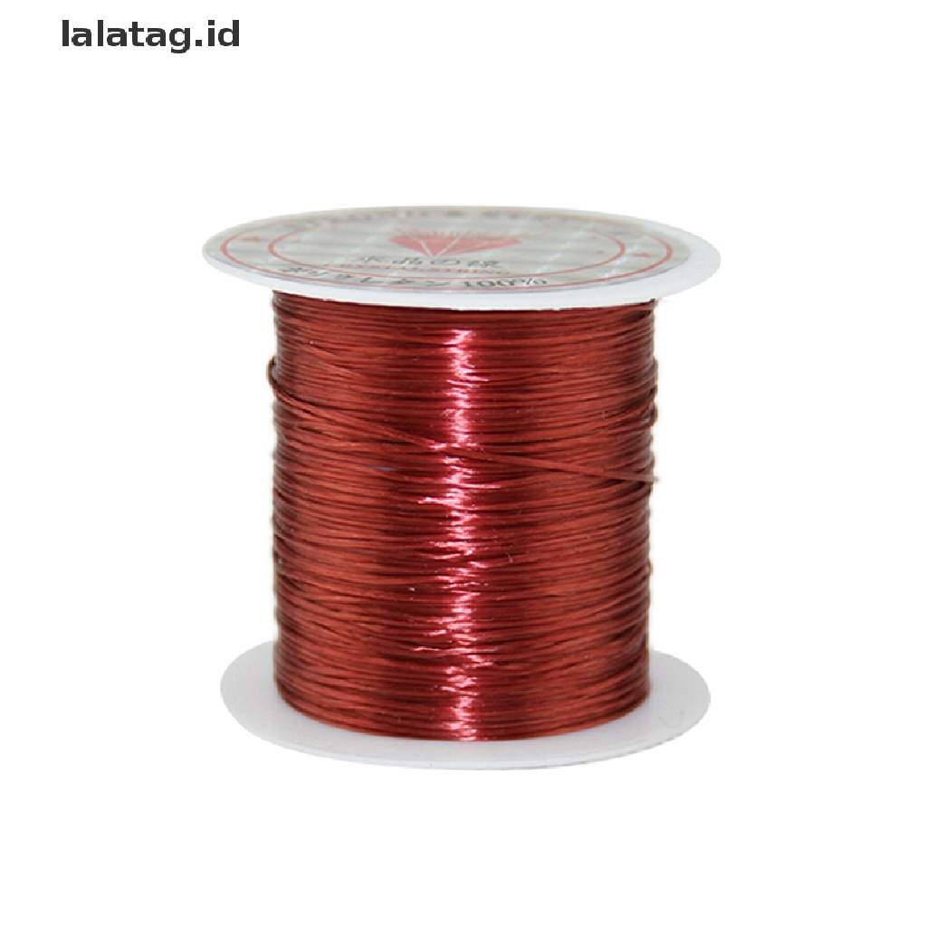 [lalatag] 10m Tali Elastis Stretch Kuat Wire rope Gelang Kalung String Manik 0.5mm, [ID]