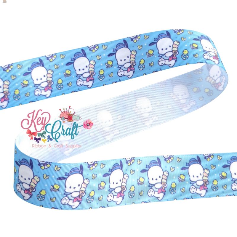 

Pita Grossgrain motif Pochacco size 3,8cm