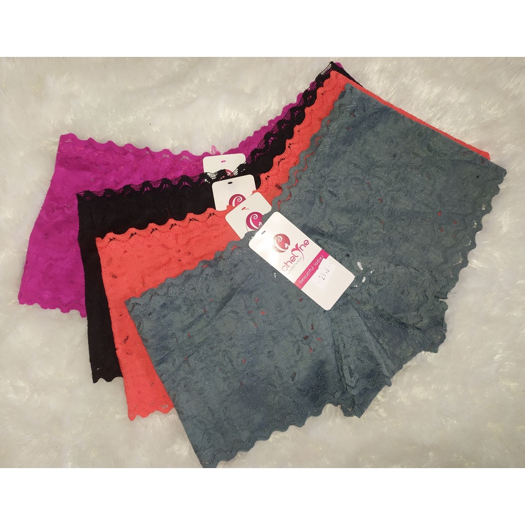Bellino - Cd Boxer Renda Wanita 2112  Murah All Size Fit M-XL / Celana Dalam Cewek Super soft CD Wan