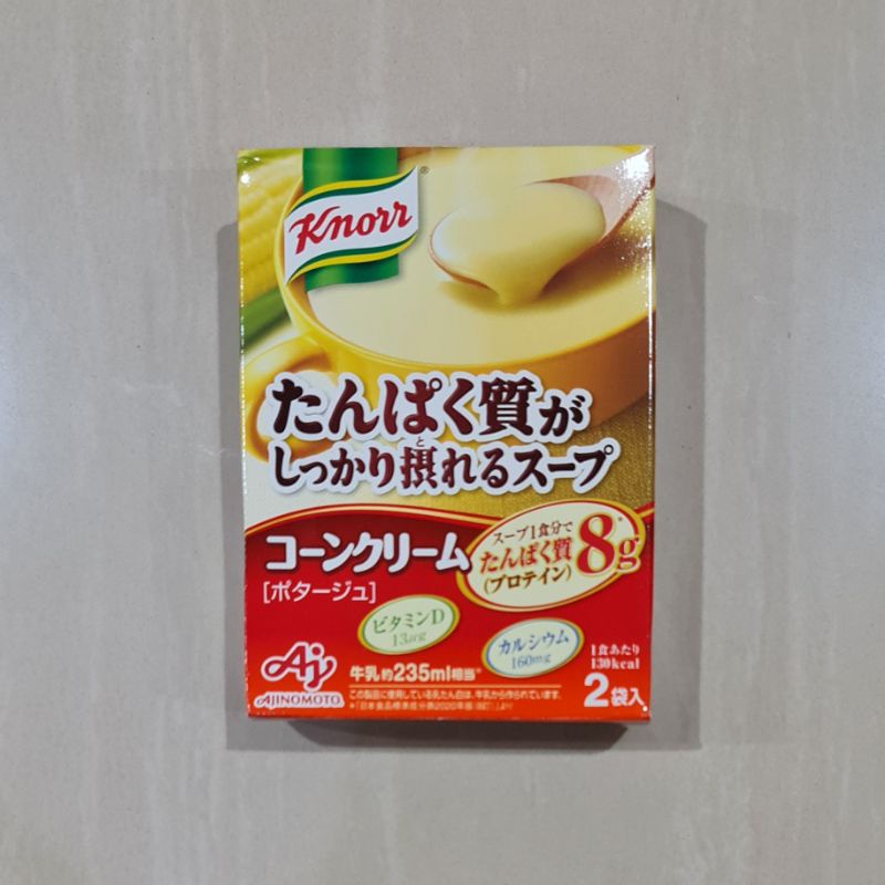 Bumbu Knorr Cup Soup Instant Corn Cream 2 Bags