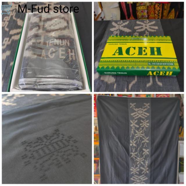 Kain Sarung tenun motif pintu Aceh