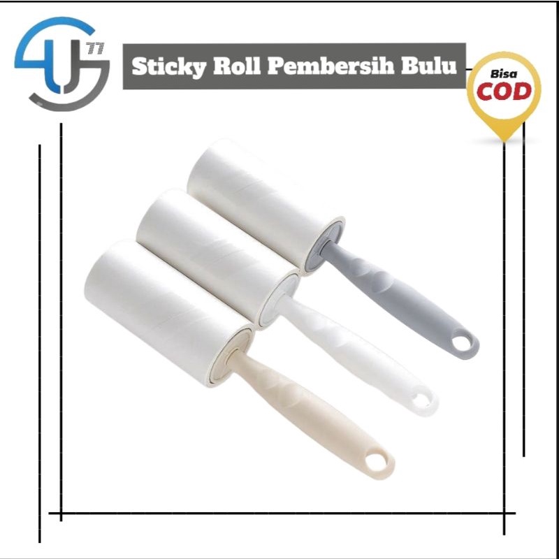 US253 Sticky Roll Pembersih Bulu Debu Pakaian Bulu By Toko Haji Usman