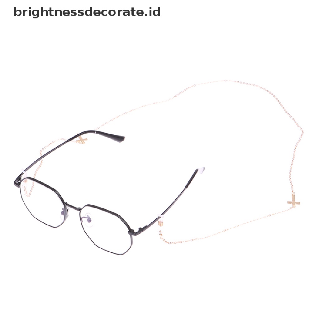 [Birth] Rantai Kacamata Baca Dengan Tali Liontin Salib Sunglasses Spectacles Holders [ID]