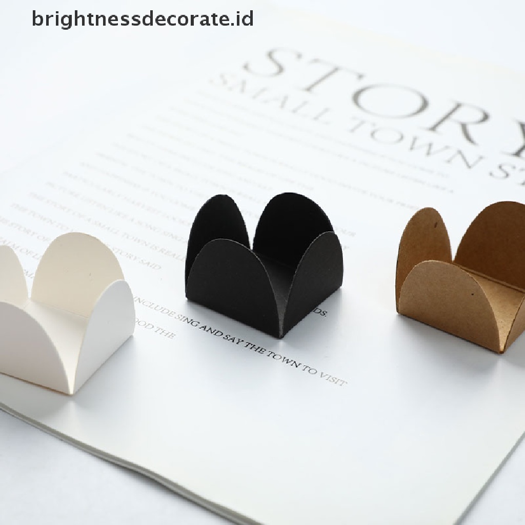 [Birth] Kraft Paper Chocolate Spacer Chocolate Candy Tray Kertas Dessert Alas Coklat [ID]