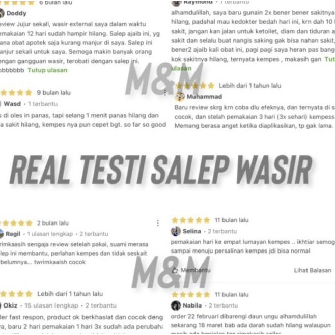 Obat Wasir Herbal Salep Ambeien Luar Dalam