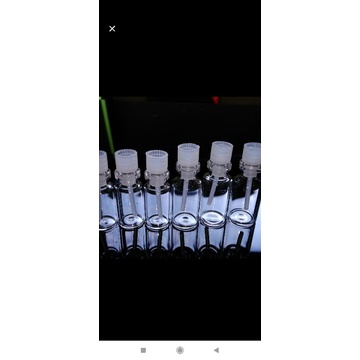 botol kac tester 3ml untuk parfum / minyak wangi