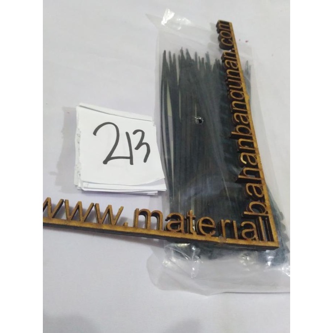 

GROSIR cable ties warna hitam 2.5 mm x 150 mm kabel tis pengikat black citrab44 Berkualitas