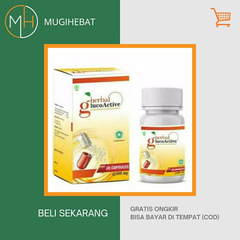 GlucoActive Obat Herbal Untuk Stabilkan Gula Darah Terlaris