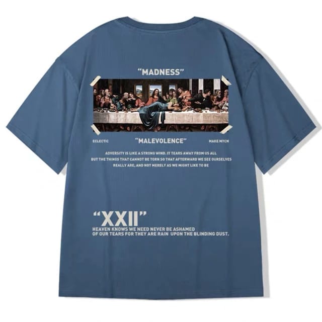T-Shirt MADNESS Kaos Pria Wanita Baju Unisex Bahan Katun 24's Ukuran S M L XL XXL XXXL
