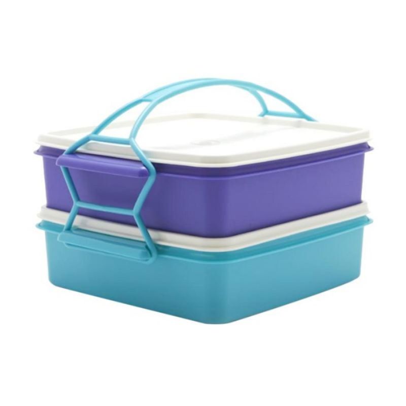 Tupperware large carry all set 2L / rantang 2 susun
