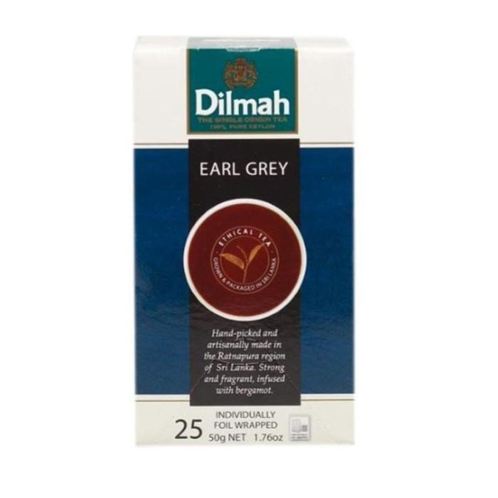 

Dilmah Tea Earl Grey Tea 25's Individually Foil Wrapped Tea Bags