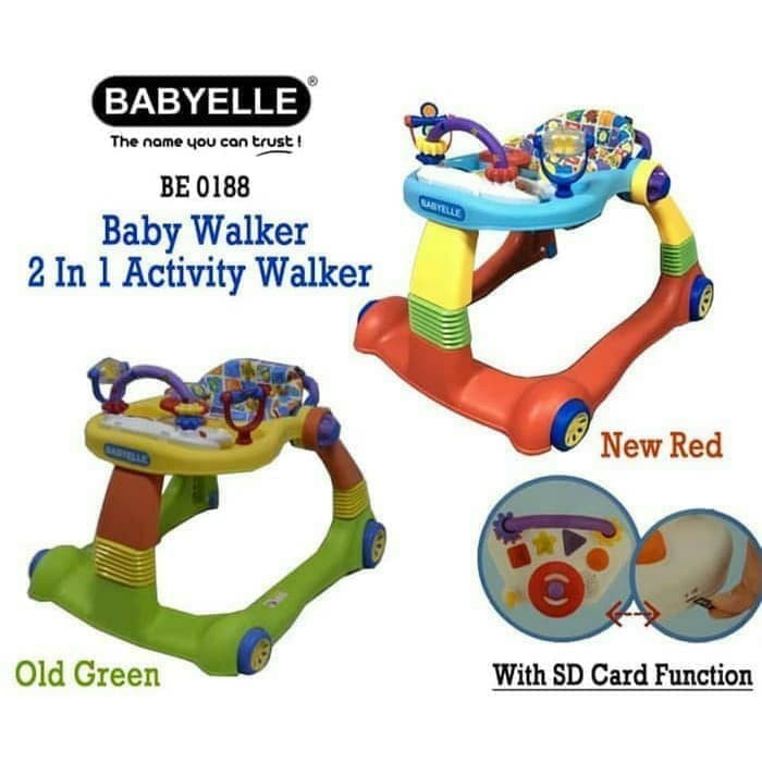 Wako Baby Elle Baby Walker 2 In 1