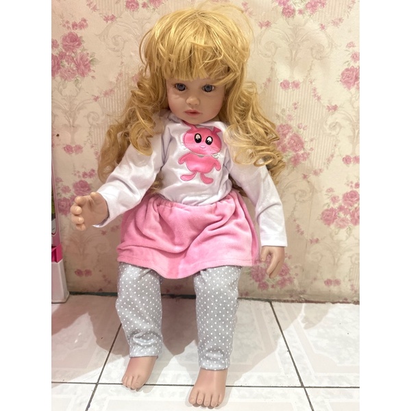 boneka reborn mirip bayi murah 2nd silikon doll