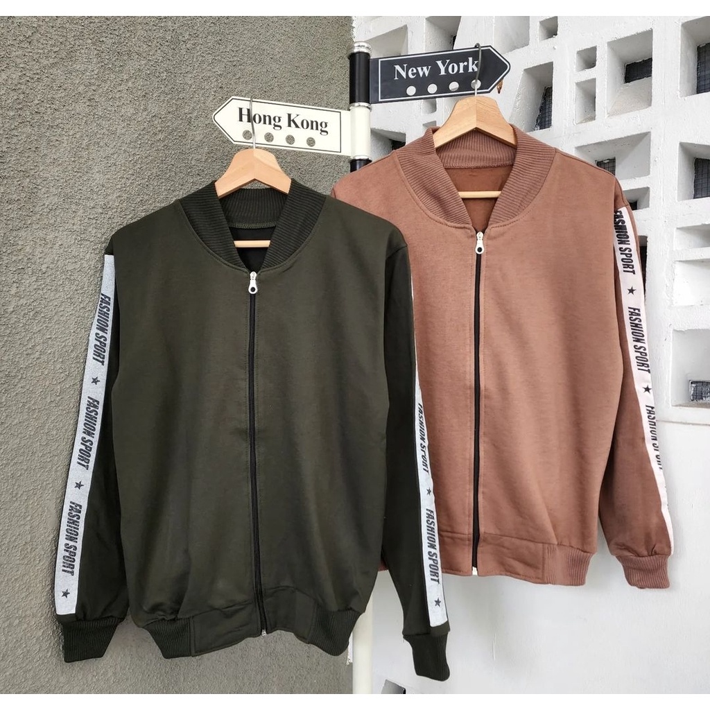 Jacket Kasual FASHION SPORT Jacket Fashion Korean OOTD Kece Keren Kasual Santai