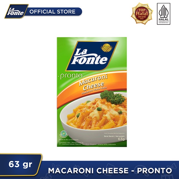 

La Fonte Macaroni Keju 63 Gr
